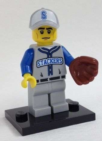 BASEBALL FIELDER - Lego Minifigures Series 10 - CRAZY R1 START!