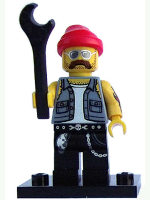 Motorcycle Mechanic - Lego Minifigures Series 10
