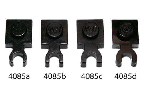 Part 4085 Plate, Modified 1 x 1 with Clip Vertical - Lego Accessories