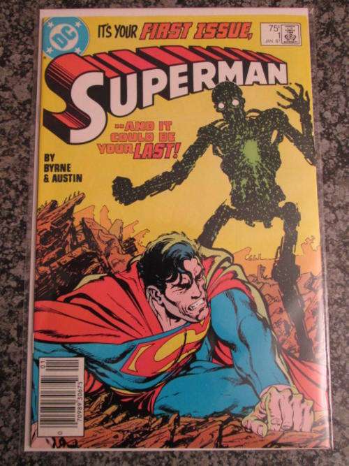 Superman #1 NM/VF (1987) Very Rare! Back Issue