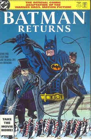 Batman Returns Movie #1 Newsstand Edition (1992) Very Rare! Copper Age!