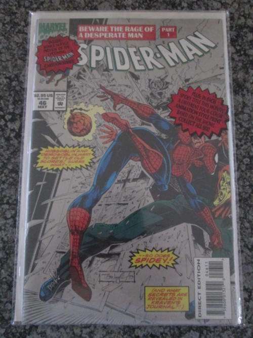 Spider-Man #46 (NM - 1994) Rare! Special Poly-bagged Issue
