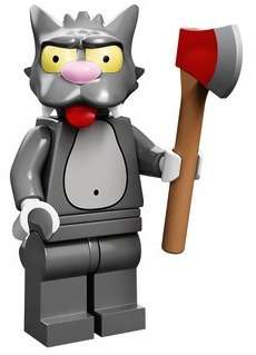 Scratchy - LEGO The Simpsons Series 1 Minifigure (Discontinued)