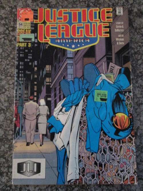 Justice League America #54 (FN - 1991) Back Issue