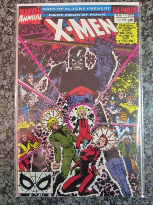 X-Men #14 Annual (NM Inside Sleeve - 1990) Very Rare! Copper Age. First appearance of Gambit!