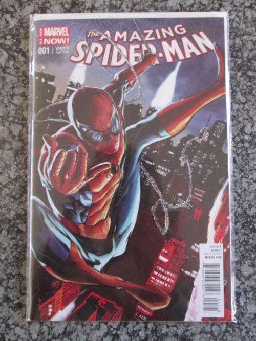Amazing Spider-Man #1 Pop Mhan Variant Edition (NM Inside Sleeve - 2014) Rare!