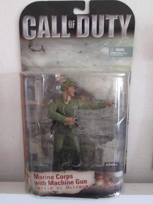 Marine Corps with Machine gun - Call Of Duty Figure 7" (Discontinued)