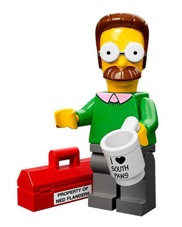 Ned Flanders - LEGO The Simpsons Minifigure