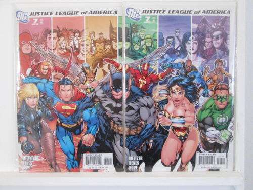 Justice League of America #7 Cover A + B (NM - 2007) Back Issues