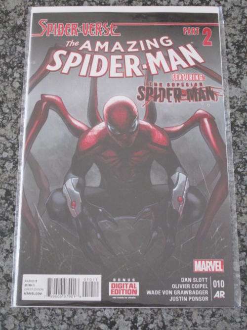 Amazing Spider-Man #10 (NM - 2015) Spider Verse Part 2
