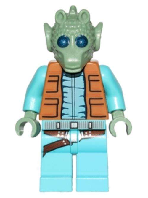 Greedo (With Belt) - Lego Star Wars Minifigure