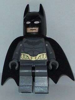 Batman (Dark Bluish Gray Suit) - Lego Super Hero Minifigure (Discontinued)