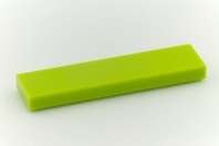 Lime Tile 1x4 - Lego Building Accessory