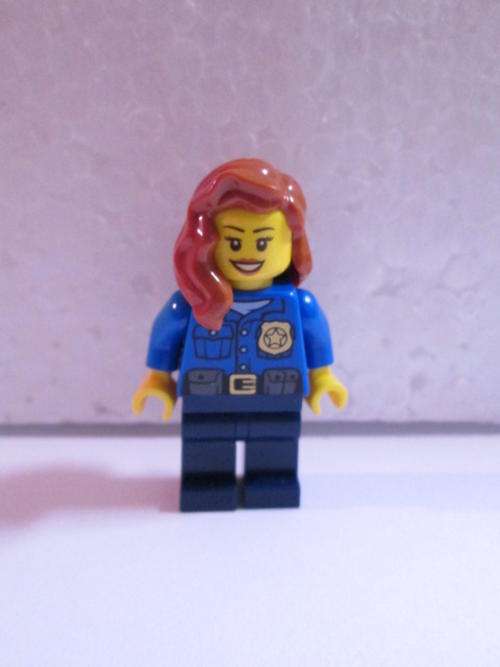 Female Police Officer - Lego City Minifigure