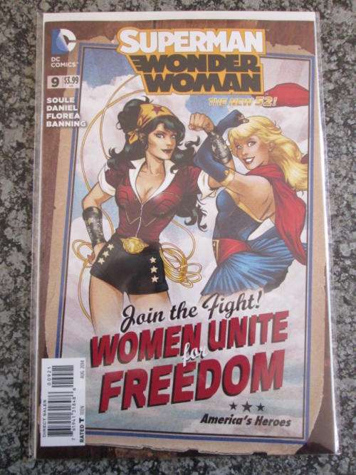 Superman Wonder Woman #9 Bombshell Variant (NM - 2014)
