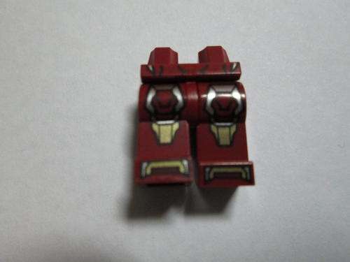 Iron Man Legs - Super Hero LEGO Minifigure Part