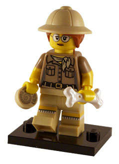 Paleontologist - Lego Minifigures Series 13 (Discontinued)