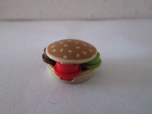 Hamburger (2x2) - Lego Minifigure Accessories