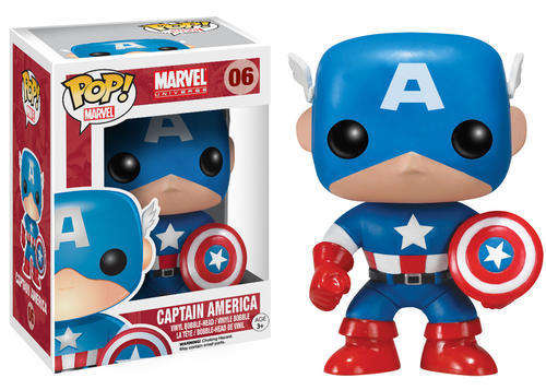 Captain America (Marvel Universe) Pop Vinyl Figure No 6 *Reduced*