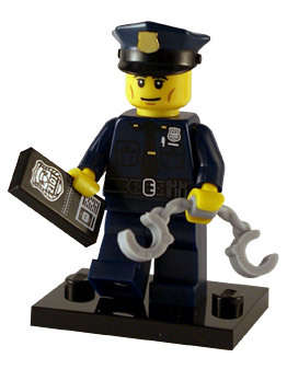 Policeman - Lego Minifigures Series 9 (Discontinued)