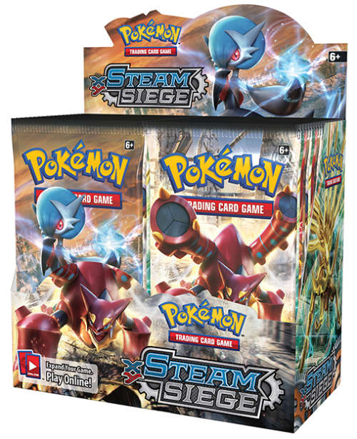 Pokemon Trading Card Game - XY Steam Siege Booster Pack Box (36 Packs)