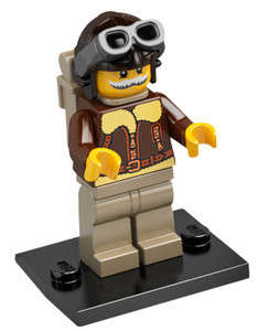 Pilot - Lego Minifigure Series 3 (Discontinued)