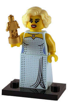 Hollywood Starlet - Lego Minifigure Series 9 (Rare)