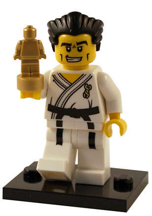 Karate Master - Lego Minifigure Series 2 (Rare)