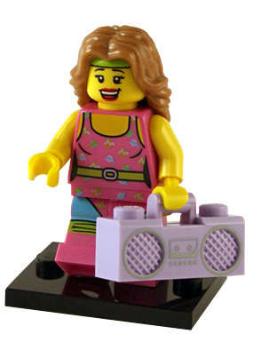 Fitness Instructor - Lego Minifigure Series 5 (Rare)
