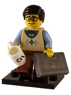 Computer Programmer - Lego Minifigure Series 7 (Rare)