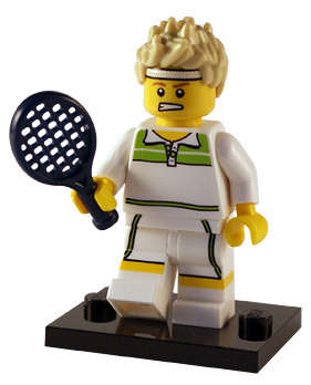 Tennis Ace - Lego Minifigure Series 7 (Rare)