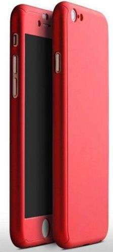 iPhone Hard Cover Hybrid 360 Protection (Red) - For iPhone 6/6s/6+ 7/7+