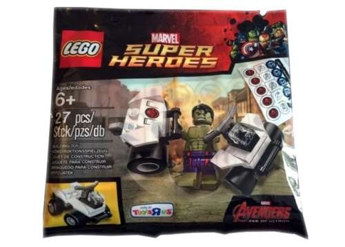 Hulk (Polybag) - Lego Super Heroes Minifigure Set 5003084 Limited Edition