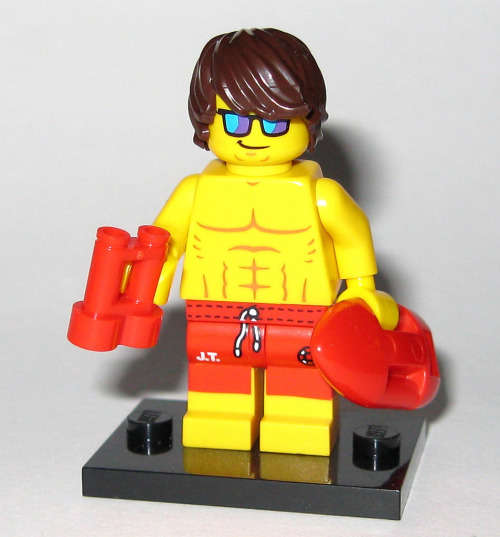 Lifeguard - Lego Minifigure Series 12 (Discontinued)