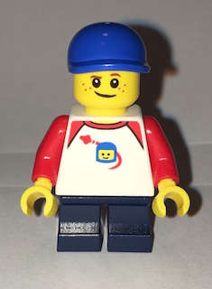 Boy 662 (Space Shirt) - Lego City / Town Minifigure
