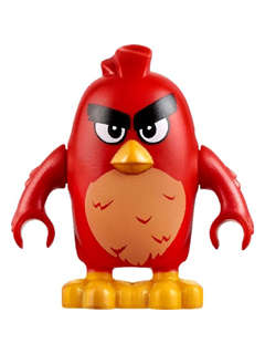 Red - Lego Angry Birds Minifigure