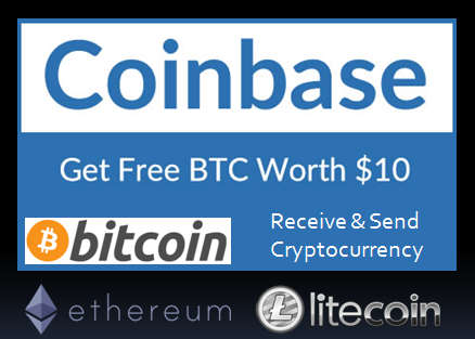 Get Free Bitcoin worth $10 - Cryptocurrency Account for Bitcoin, Ethereum and Litecoin