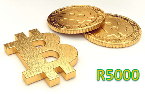 R5000 worth of Bitcoin - Buy, Sell, Send & Receive Bitcoin (BTC) using your SA Bank Account