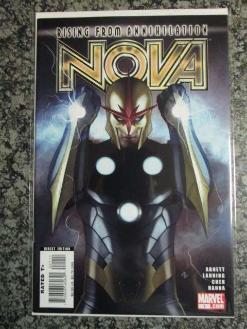 Nova #1 (Near Mint, Inside Sleeve - 2007) 1st Printing, Marvel Comics