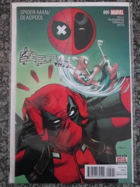 Spider-Man Deadpool #5 (Near Mint, 1st Printing - 2016) Back Issue, Marvel Comics