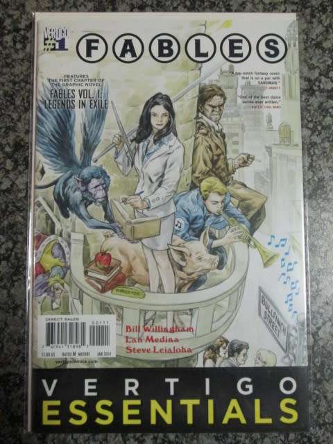Fables #1 (Near Mint - 2014) Essentials, DC Comics / Vertigo