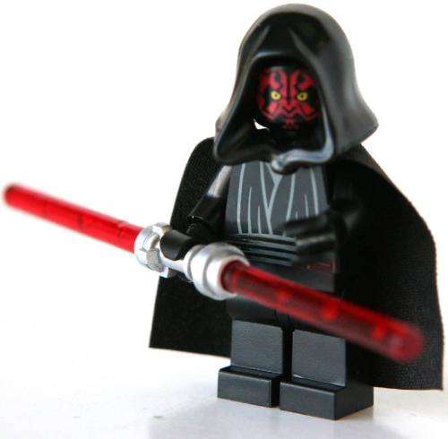 Darth Maul with Dual Lightsaber - Lego Star Wars Minifigure