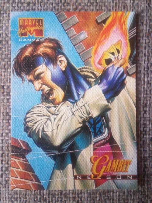 Gambit 7/22 - Marvel Canvas Card Fleer Ultra 1995
