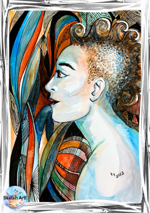 Roxanne by Alessandra Rodrigues - NFT Original Art