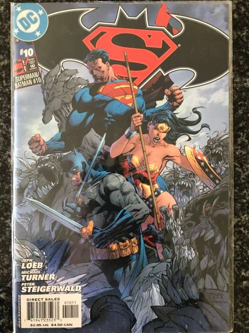 Superman Batman #10 (NM - 2004) Jim Lee Variant DC Comics