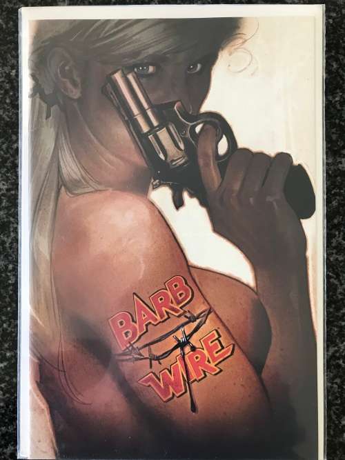 Barb Wire #3 (NM - 2015) Adam Hughes Cover Dark Horse