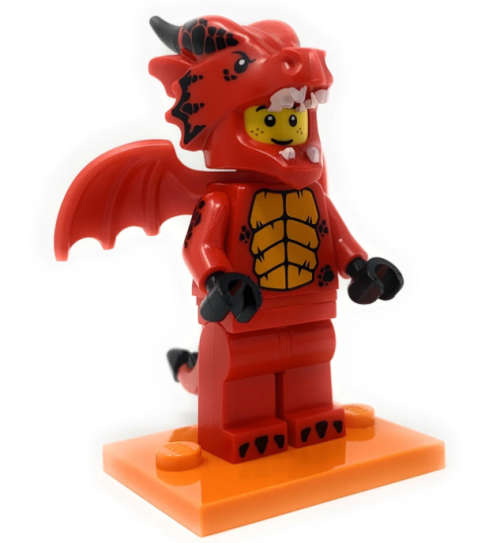 Dragon Suit Guy (Series 18) Lego Minifigure