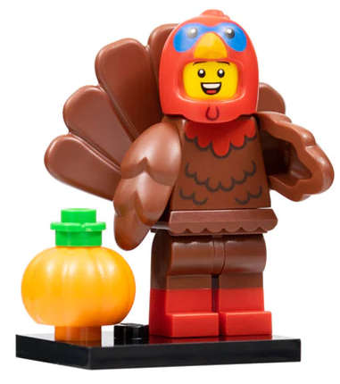 Turkey Costume (Series 23) Lego Minifigure