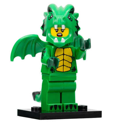 Green Dragon Costume (Series 23) Lego Minifigure