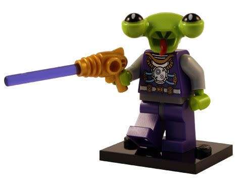 Space Alien (Series 3) Lego Minifigure